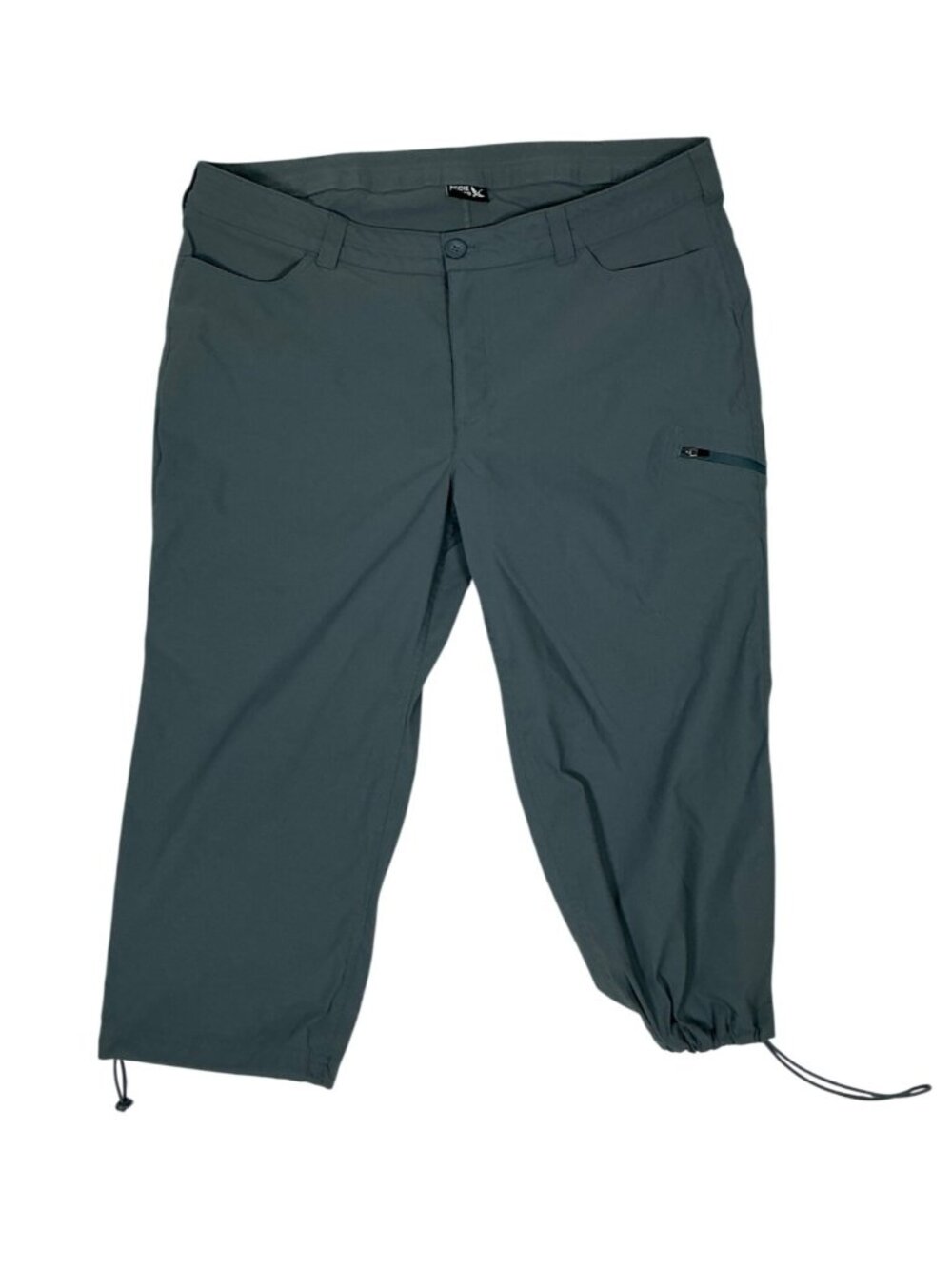 Eddie Bauer | Women’s Dark Teal Lightweight Crop Capri Pants | Stretch Outdoor |